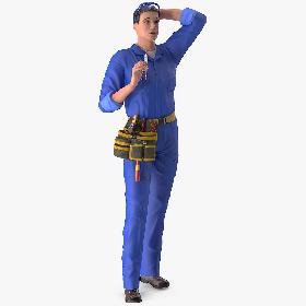 3D Electrician Thinking